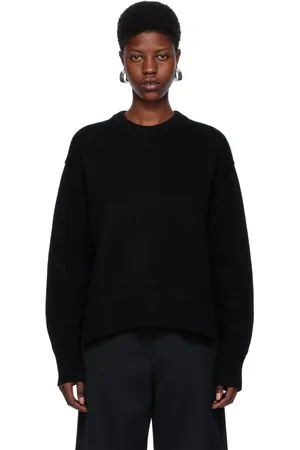 STUDIO NICHOLSON Navy Hima Sweater