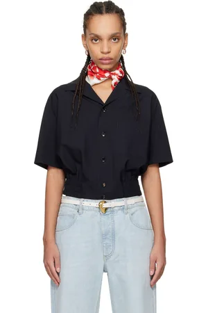 Bottega Veneta Navy Fine Wool Shirt