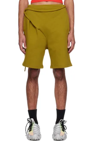 OTTOLINGER Green Wrap Shorts
