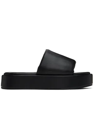 Stand Studio Black Tuva Sandals