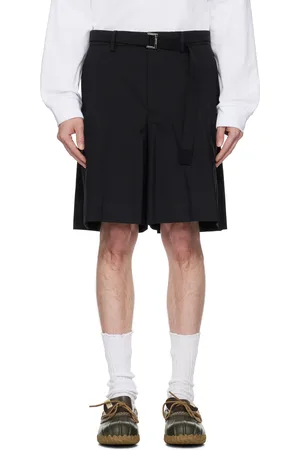 SACAI Black Suiting Shorts