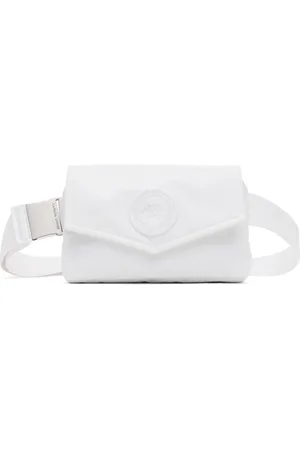 Canada Goose White Mini Waist Pack Belt Bag