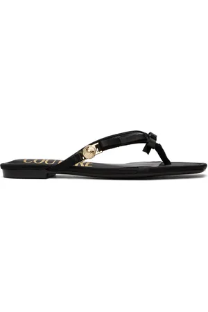 VERSACE Black Millie Sandals