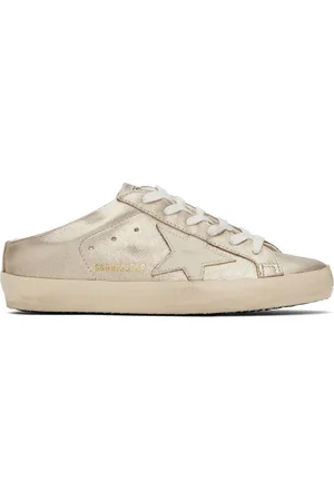 Golden Goose Gold Super-Star Sabot Sneakers