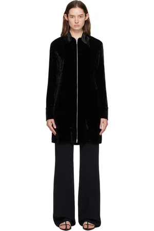 Jil Sander Black Zip Minidress