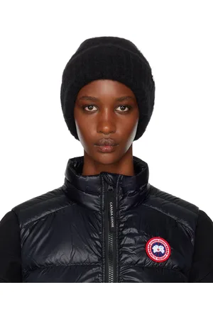 Canada Goose Black Alpaca Beanie