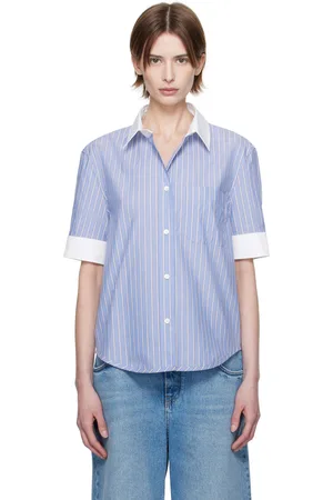 Marni Blue Striped Shirt