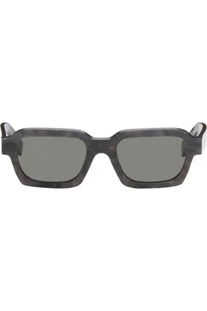 Retrosuperfuture Black & Gray Caro Sunglasses