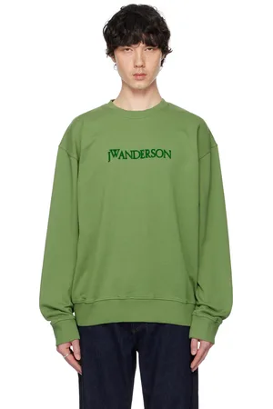 J.W.Anderson Green Logo Embroidery Sweatshirt