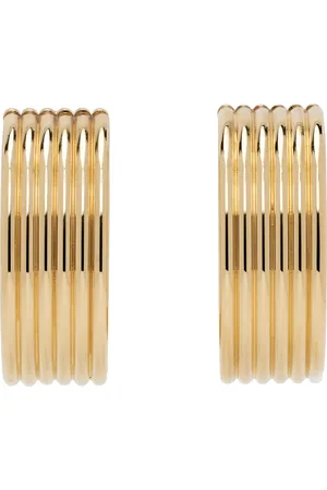 Alaïa Gold Loop Hoop Earrings