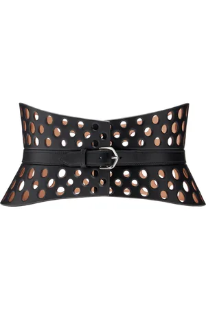 Alaïa Black Neo Bustier Belt