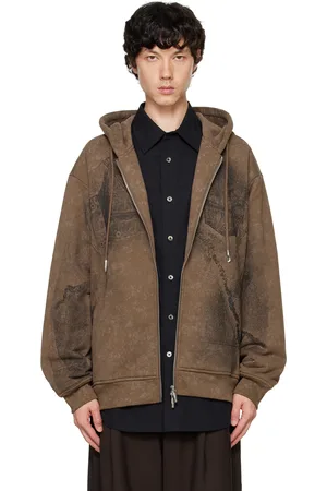 Feng Chen Wang Deconstruction Printed Hoodie