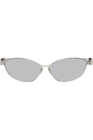 Balenciaga Silver Miami Sunglasses