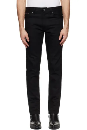 Nudie Jeans Black Lean Dean Jeans