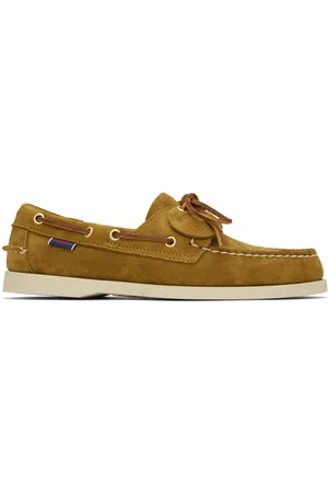 SEBAGO Tan Portland Artisan Boat Shoes