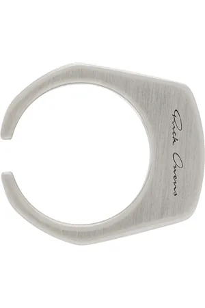 Rick Owens Silver Grill Single Ear Cuff