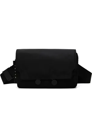 Marni Black Cordura Cityscape Belt Bag