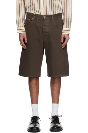 Sunflower Brown Wide Twist Shorts