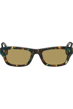 Kenzo Tortoiseshell Rectangular Sunglasses