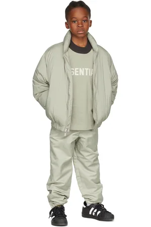 FEAR OF GOD Kids Green Track Pants