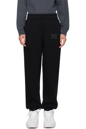 Alexander Wang Black Bonded Lounge Pants