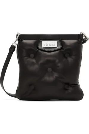 Maison Margiela Black Glam Slam Flat Messenger Bag