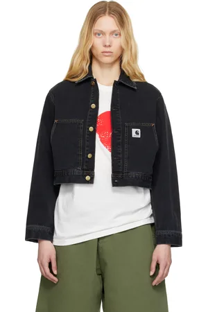 Carhartt Black Arca Denim Jacket