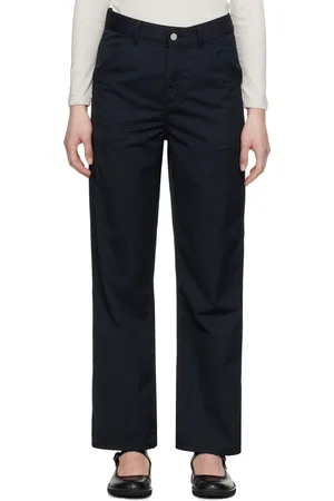Carhartt Black Simple Trousers