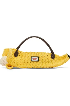 Charles Jeffrey Loverboy Yellow Banana Bag