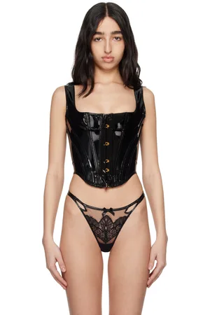Agent Provocateur Black Zena Corset