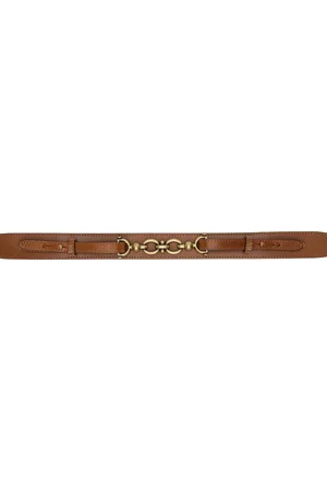 Frame Tan Equestrian Belt