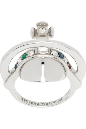 Vivienne Westwood Silver Solid Orb Ring