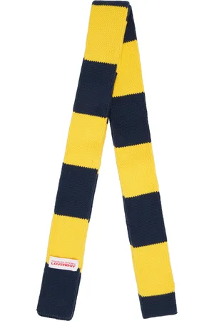 Charles Jeffrey Loverboy & Navy Stripe Skinny Scarf