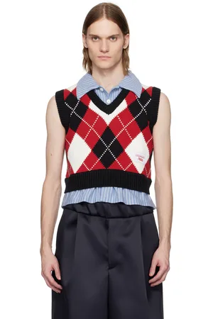 Charles Jeffrey Loverboy Multicolor Smart Cropped Vest