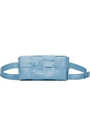 Bottega Veneta Blue Cassette Belt Bag