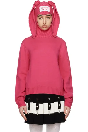 Charles Jeffrey Loverboy Merino Rabbit Balaclava Hoodie
