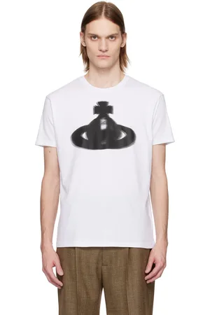 Vivienne Westwood White Halftone Orb Classic T-shirt