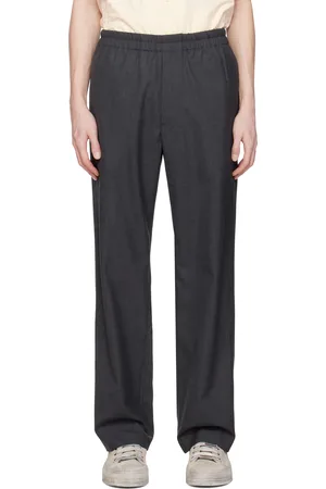 Document Gray English Wool Four Pocket Trousers