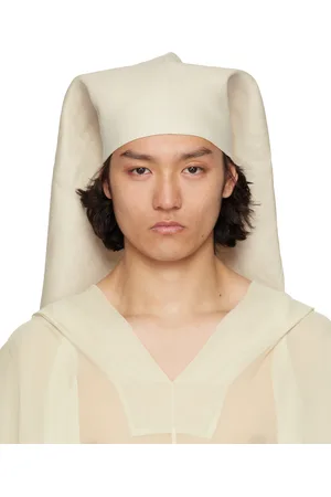 Rick Owens Off-White Hollywood Wig Hat