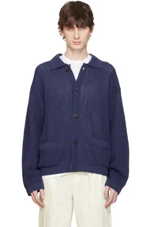 Document Hanji Paper Open Net Cardigan