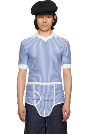 Charles Jeffrey Loverboy Blue Cheeky Onesie Polo