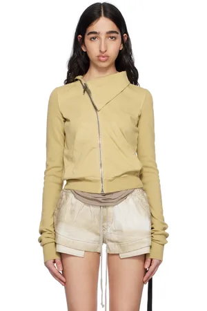Rick Owens Beige Hollywood Mountain Sweatshirt