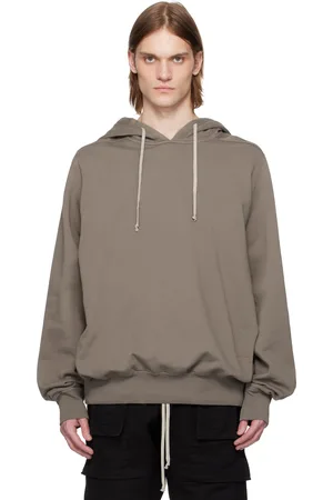 Rick Owens Gray Hollywood Oversized Hoodie