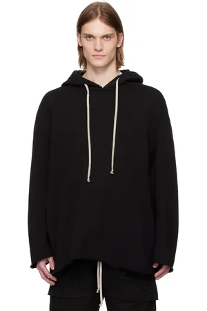 Rick Owens Black Hollywood Peter Hoodie