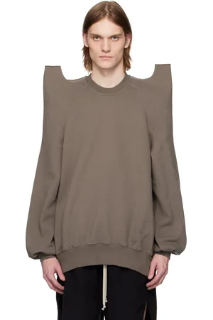 Rick Owens Gray Hollywood Tecsweat Sweatshirt