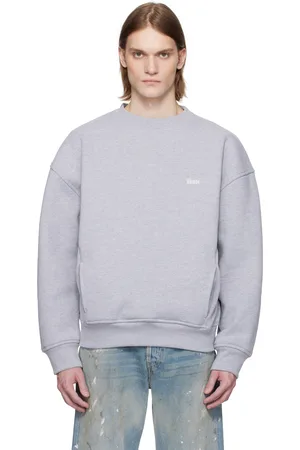 Rhude Gray Classique Crewneck Sweatshirt