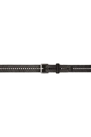LEMAIRE Brown Braided 30 Belt