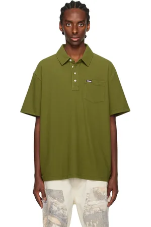 Metalwood SSENSE Exclusive Khaki Airy Pocket Polo