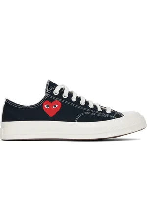 Comme des Garçons Black Converse Edition Chuck 70 OG Single Heart Sneakers