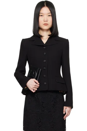 Dolce & Gabbana Black Padded Jacket
